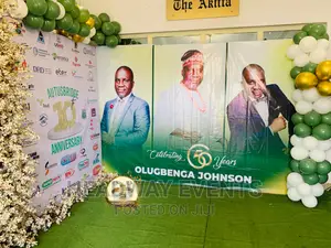 Mini 50th Birthday Decoration at Ilupeju