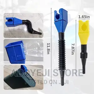 Multi Purpose Flexible Fold Oil Funnel,