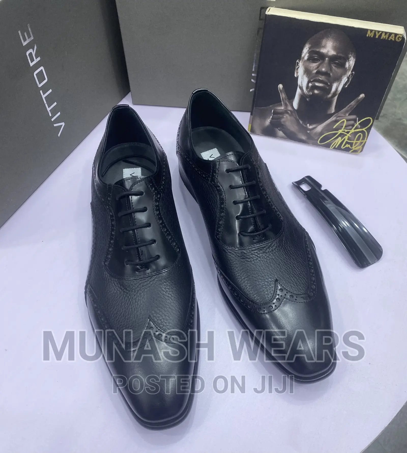 Pure Italian Vitore Leather Shoe