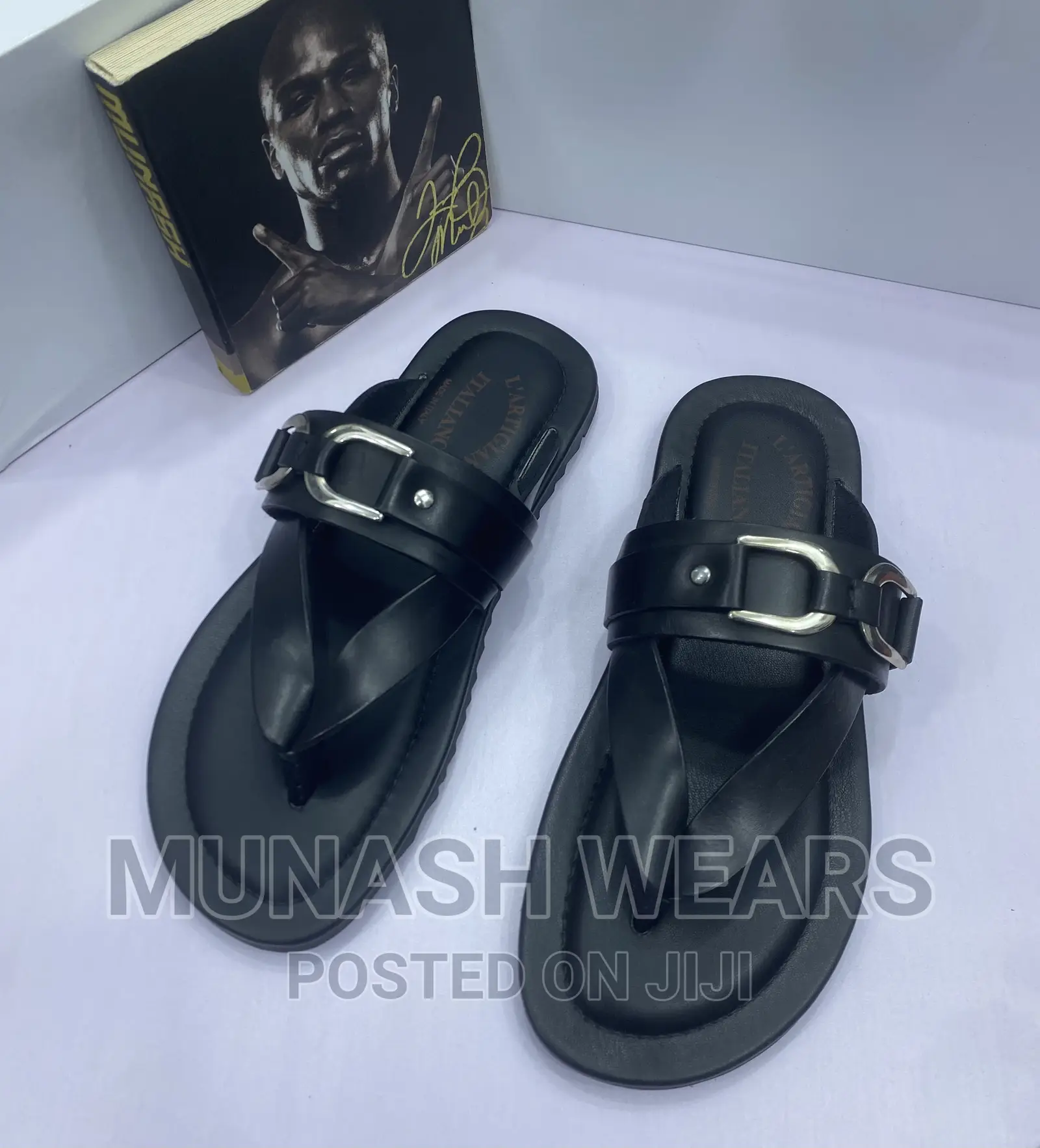 Italian Leather Slipers