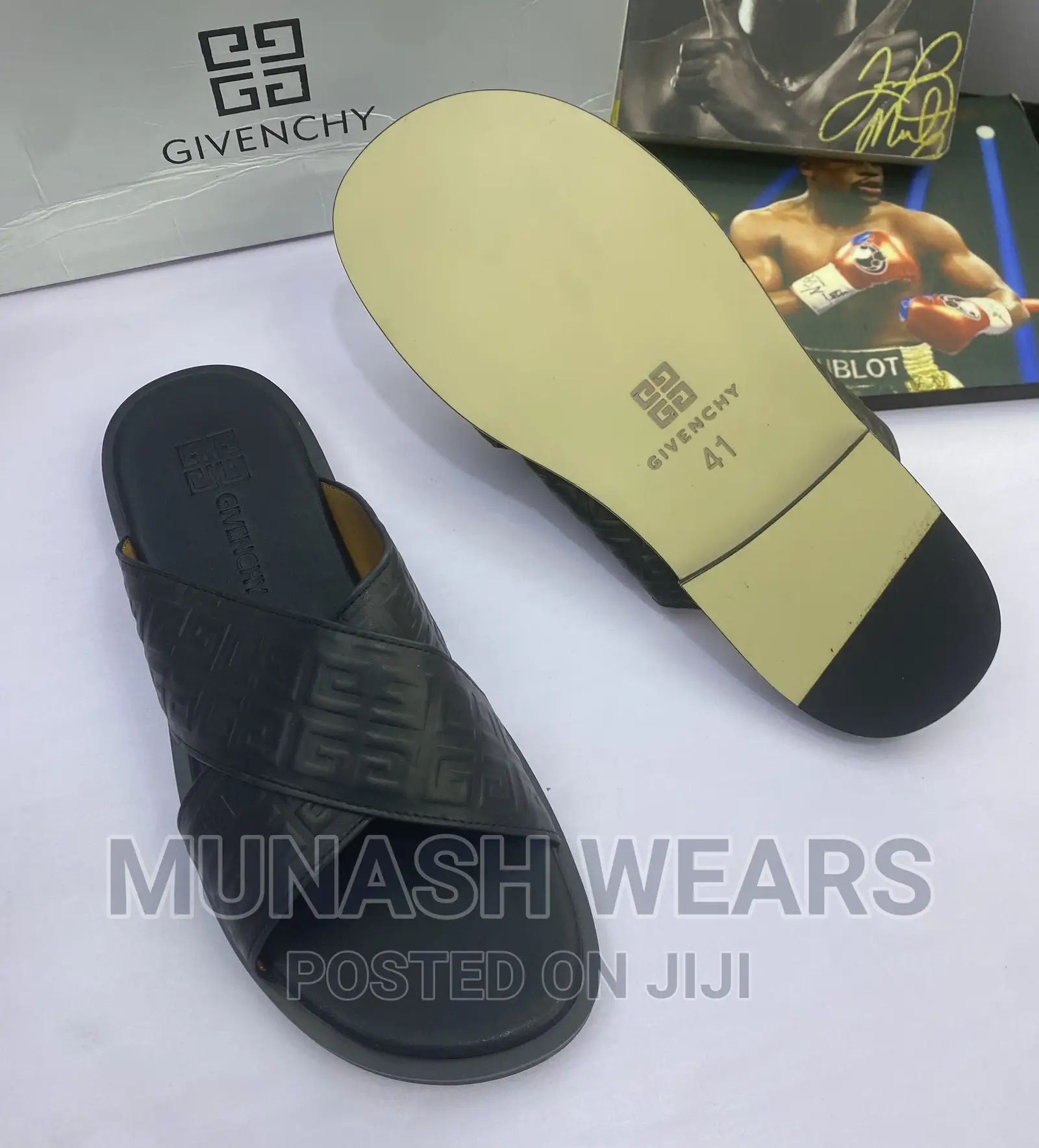 Givenchy Luxury Leather Slipers