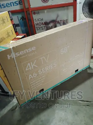 58" Hisense Utra HD Smart A6 Series Television