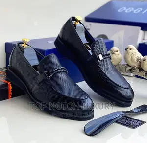 Oggi Men Leather Designer Flat Shoe