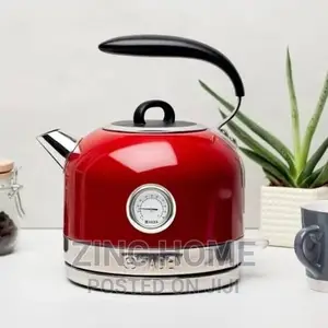 Haden Jersey Electric Kettle - Red and Orange Marmalade
