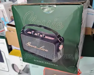 Greenlion Portable Wireless Speaker, Classic Stereo Speaker