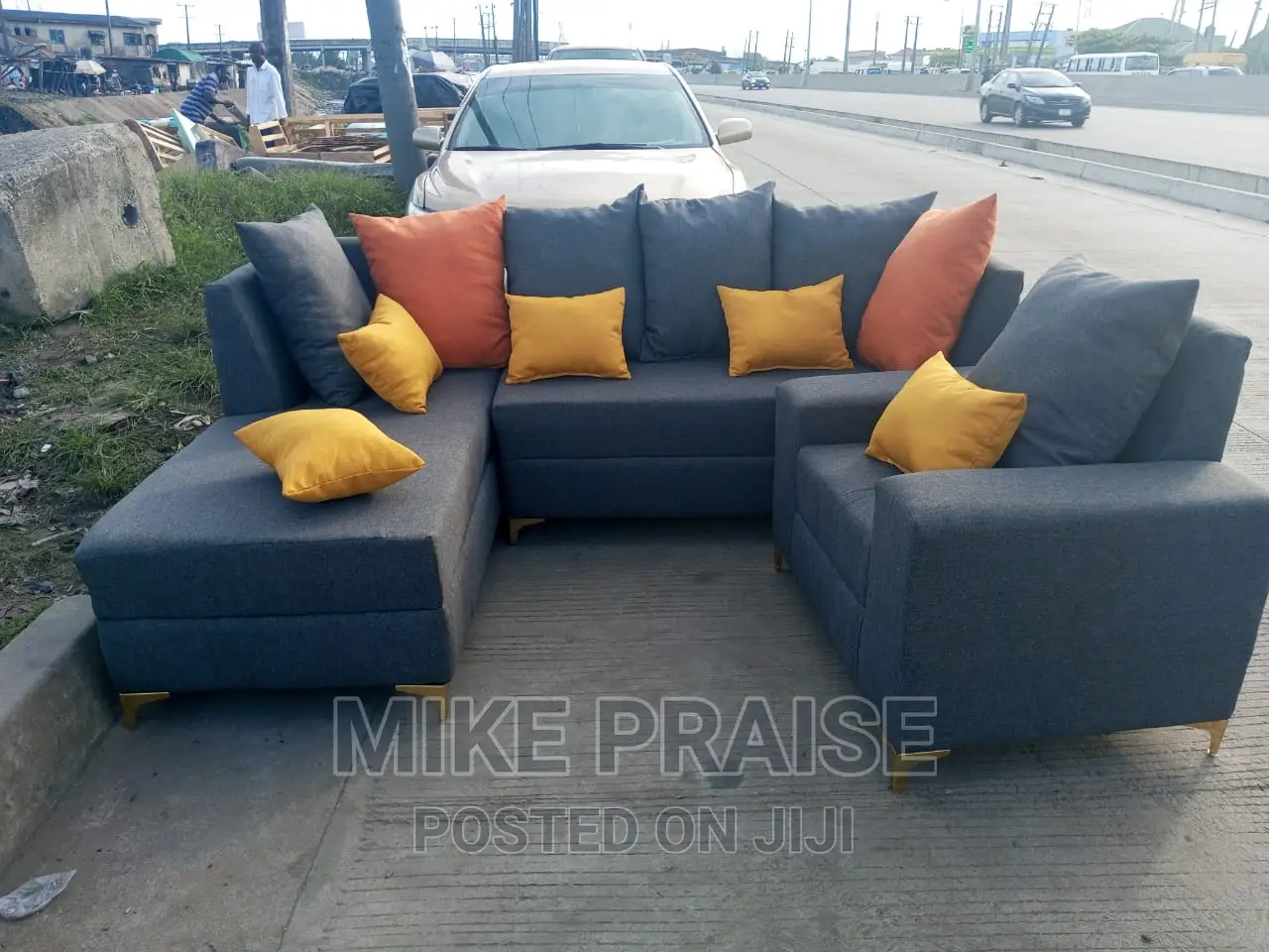 Quality L - Shape Sofa With a Single