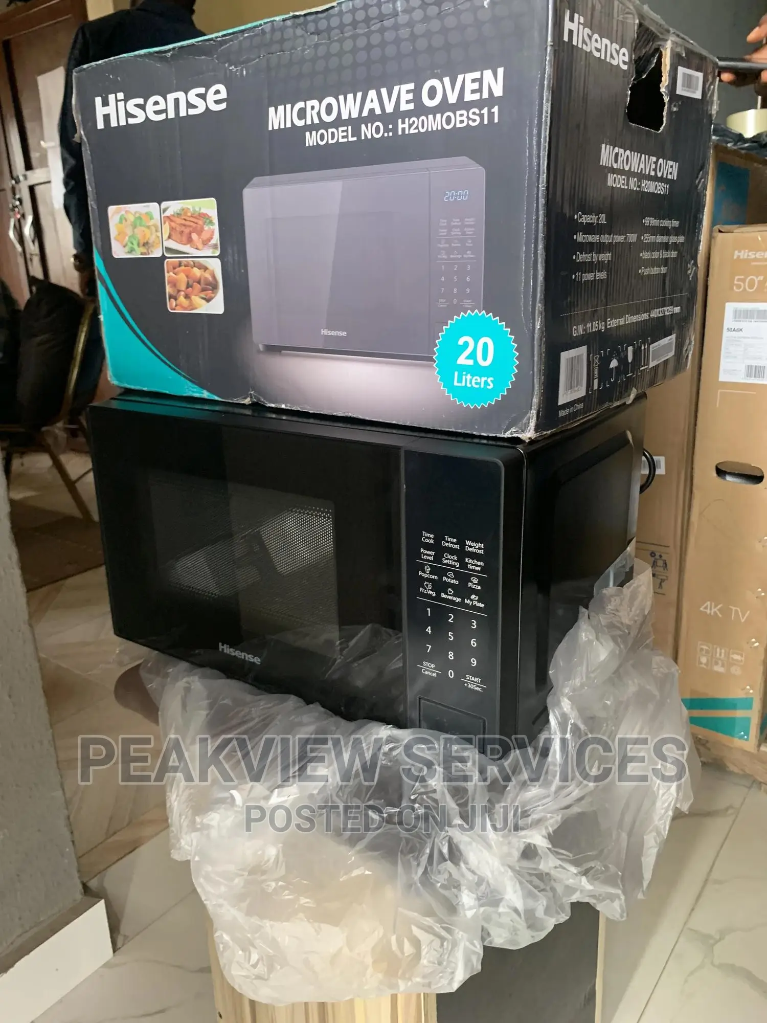 Unique Hisense Microwave Oven(H20mobs11)-20l
