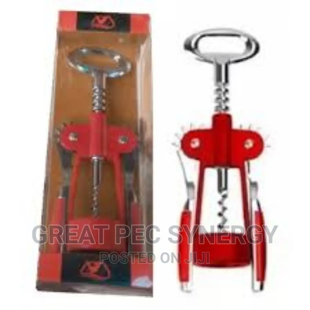 Cork-Screw Wine Opener