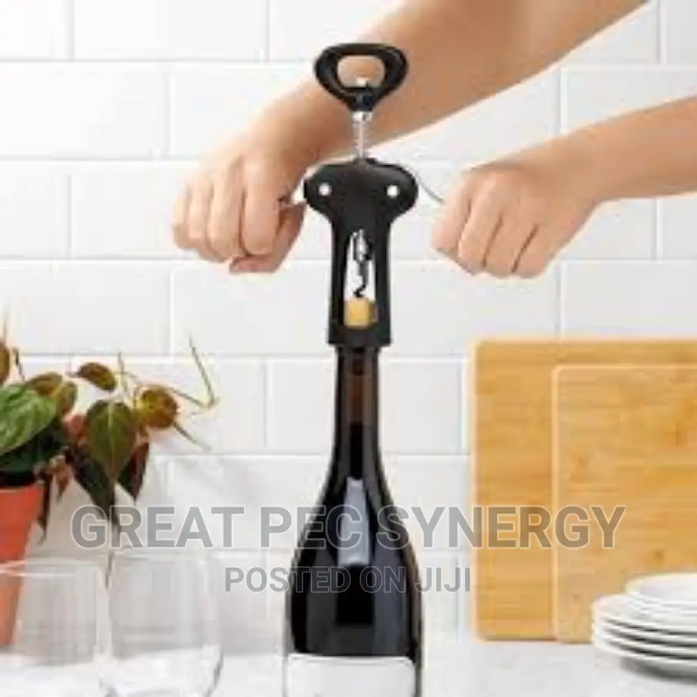 Cork-Screw Wine Opener
