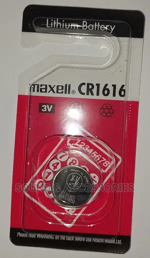 Maxell Lithium 3V Cr1616 Coin Battery