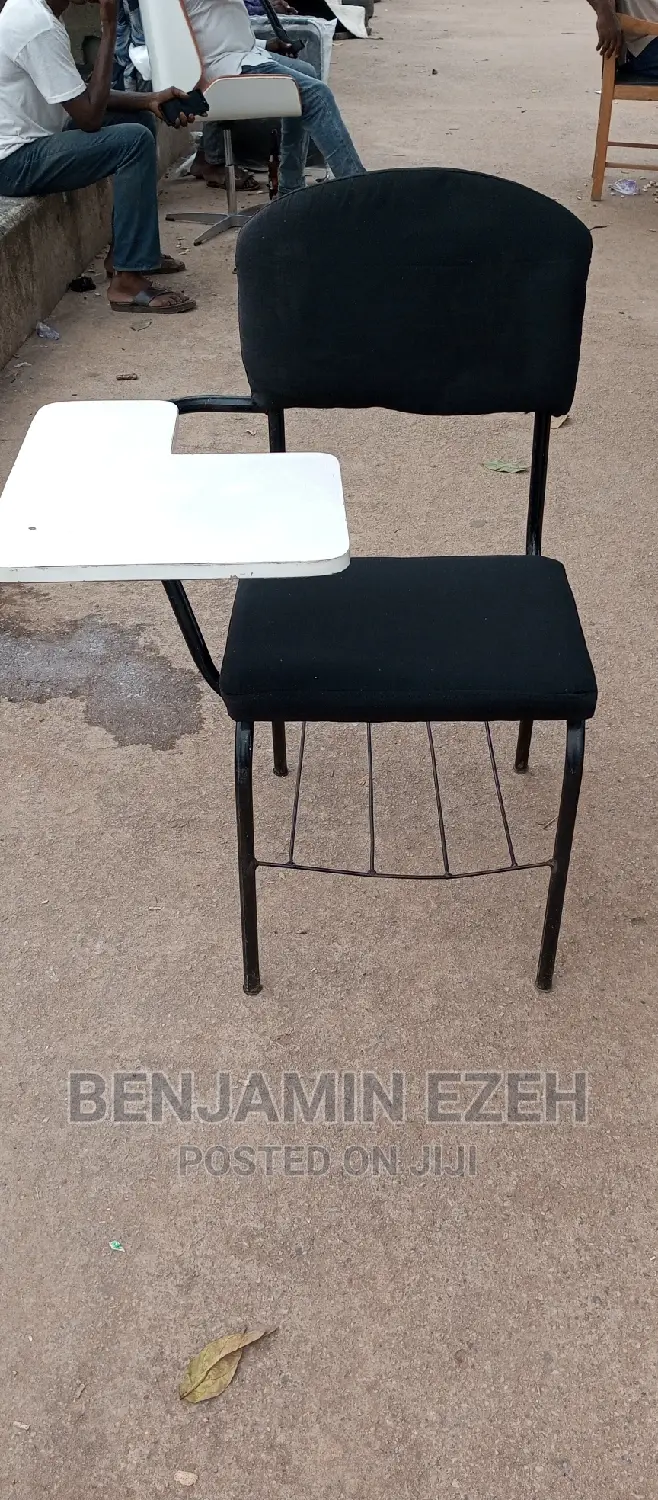 Visitor Chair With Writing Pad