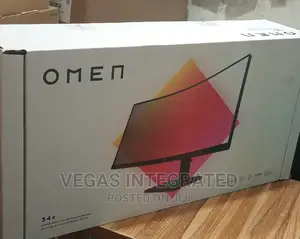 Photo - Hp Omen 34c (34" ) Wqhd Curved Gaming Monitor, 165hz Refresh