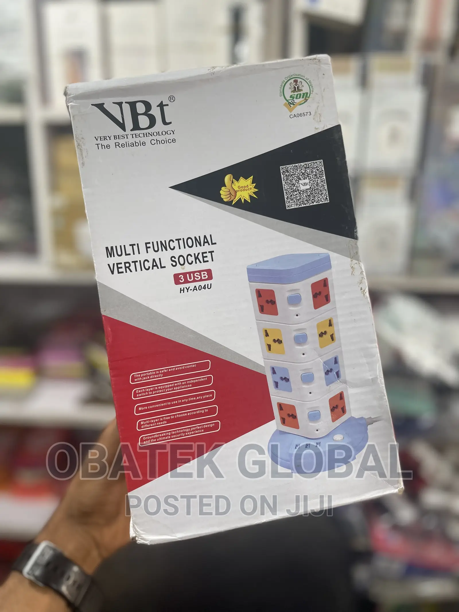 VBT Multifunctional Vertical Socket