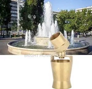1 Inch Adjustable Ice Tower Fountain Nozzle/Cascade Jets