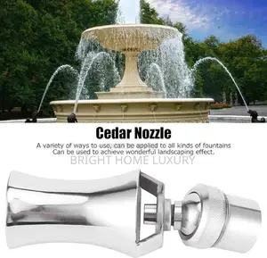 1'' Adjustable Ice Tower Fountain Nozzle/Cascade Jets