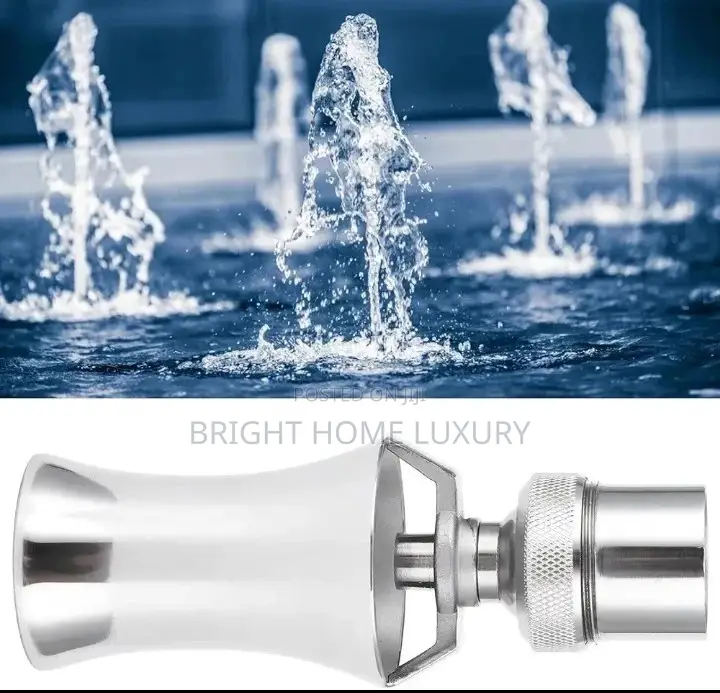 3/4" Adjustable Ice Tower Fountain Nozzle/Cascade Jets