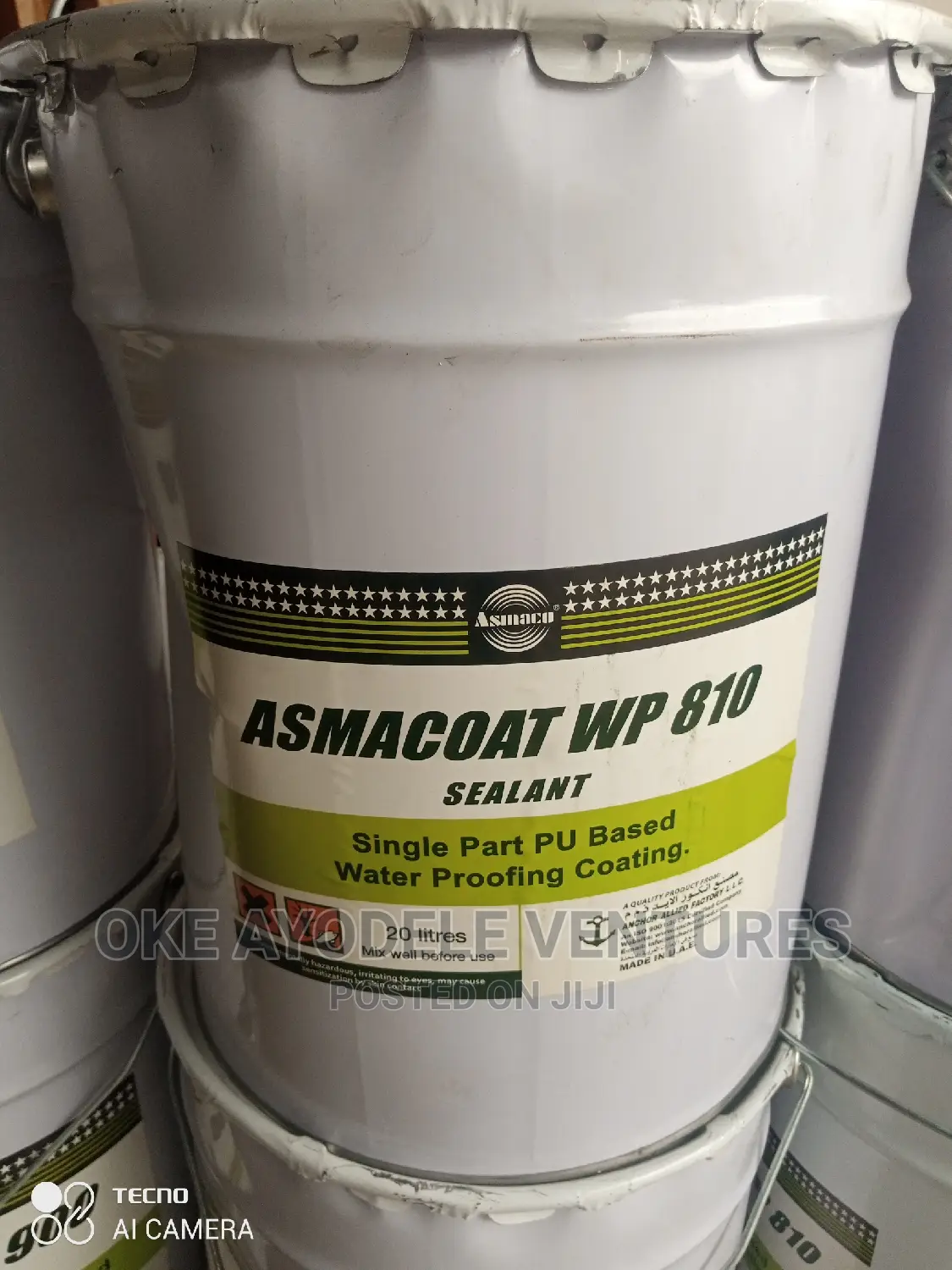 Asmacoat 810 Sealant : Single Part Pu Waterproofing Coating