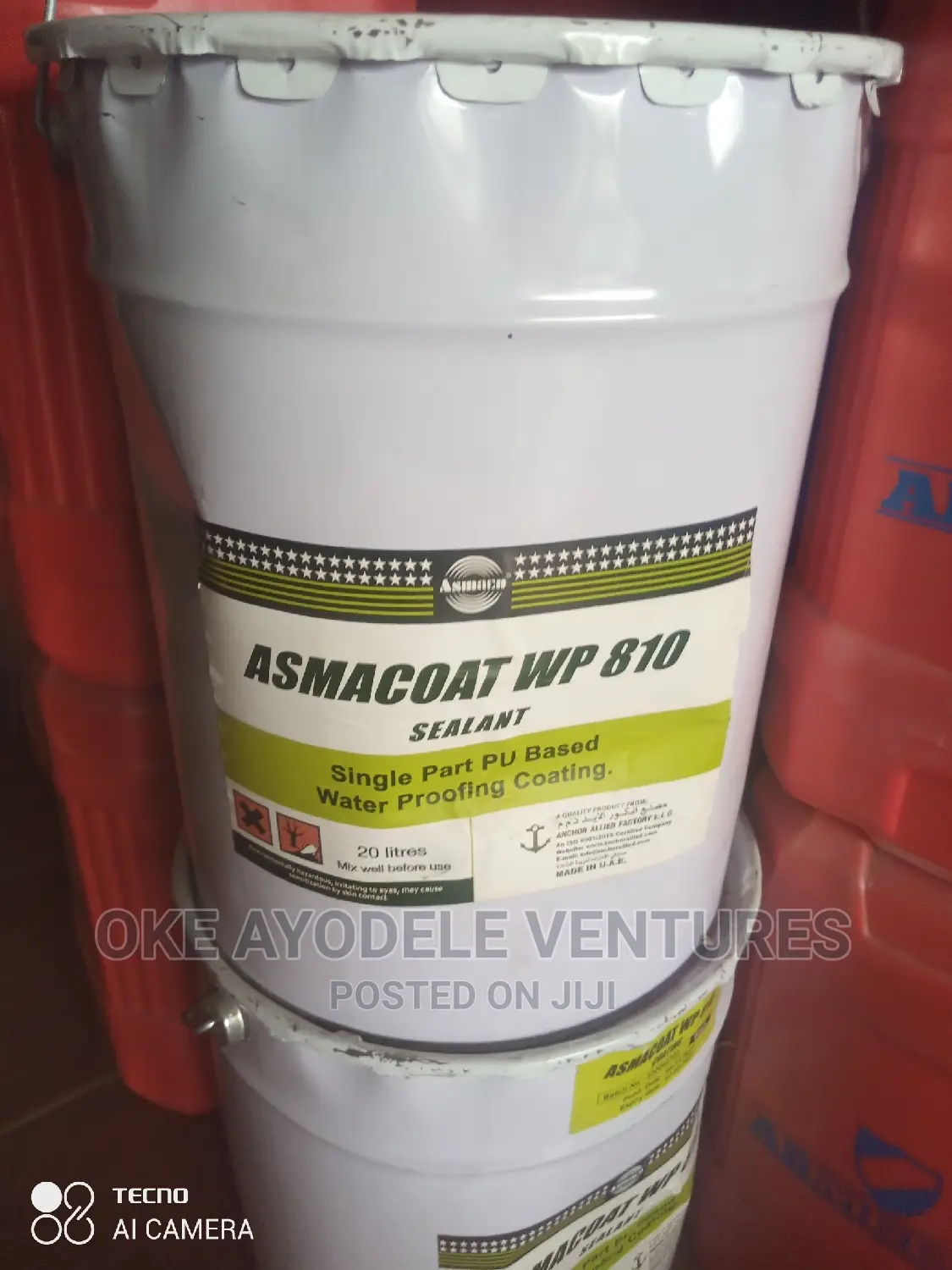Asmacoat 810 Sealant : Single Part Pu Waterproofing Coating