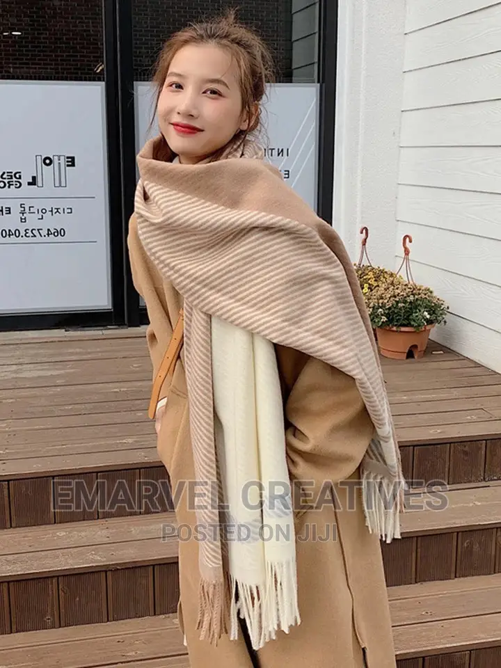 Wide and Thick Muffler for Unisex