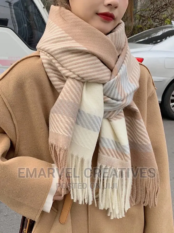 Wide and Thick Muffler for Unisex