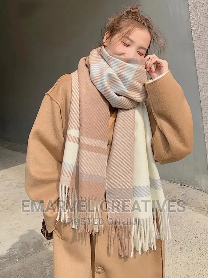 Wide and Thick Muffler for Unisex
