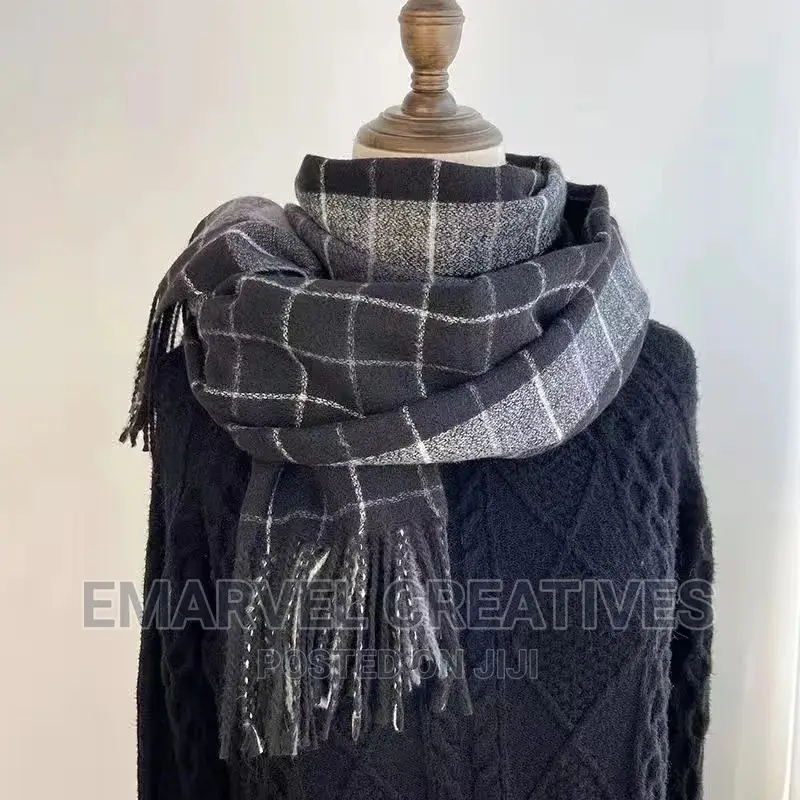 Wide and Thick Muffler for Unisex