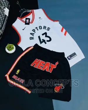 NBA Raptor/Heat Miami Basketball Original Jersey