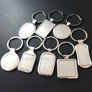 Stainless Steel Metal Blank Keychain