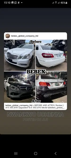 Upgraded E350 2010 to 2015