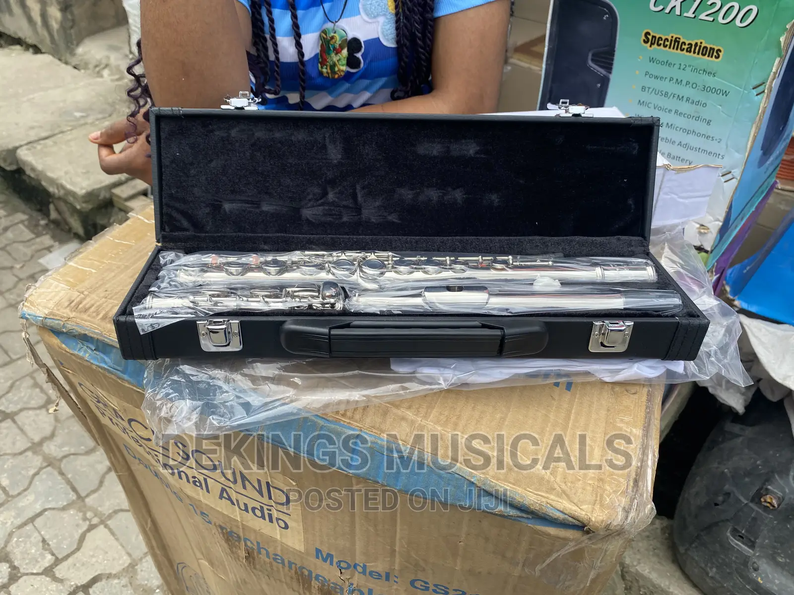 Yamaha Silver Stainless Flute