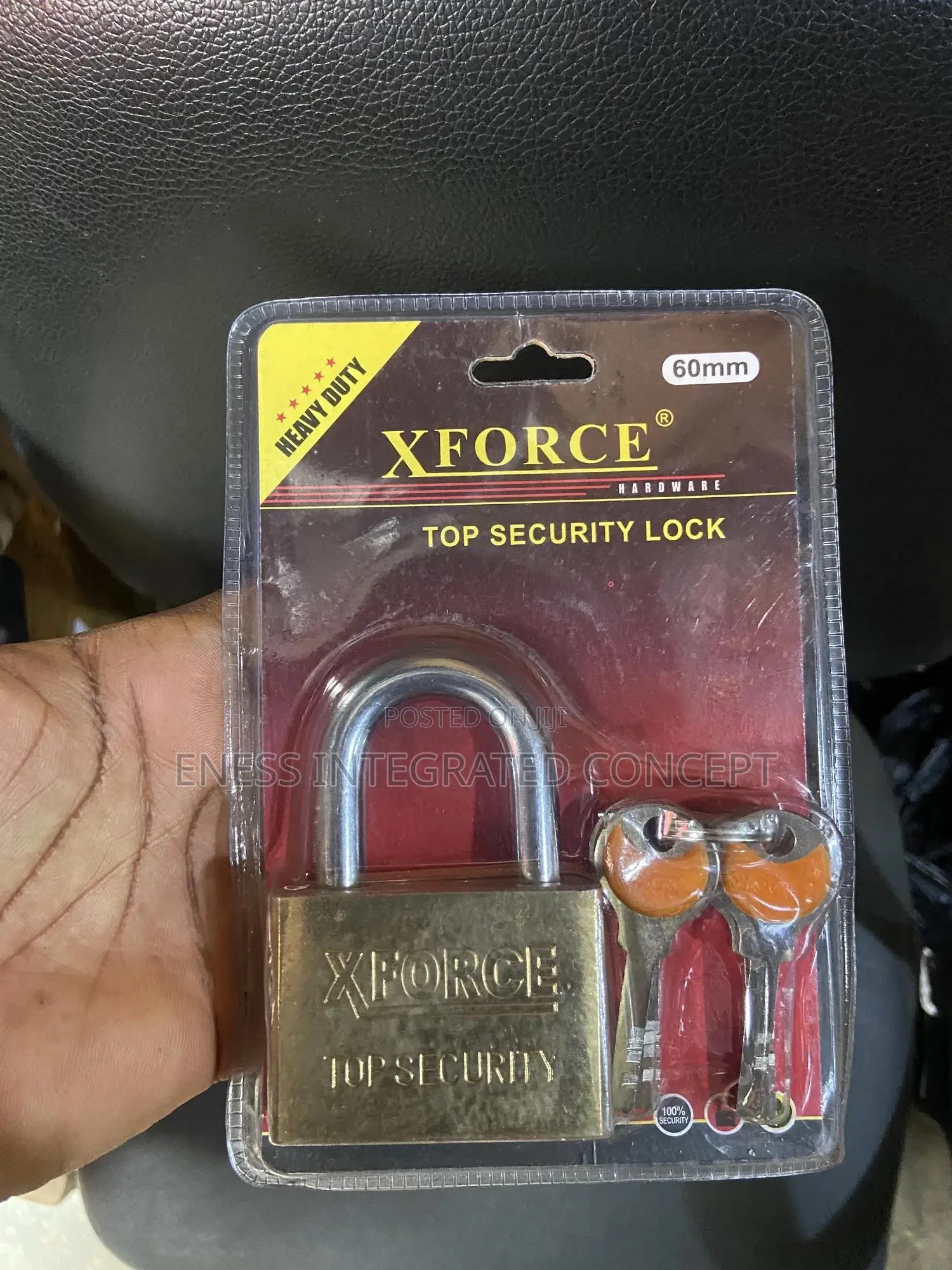 Xforce Top Security Padlock 60mm