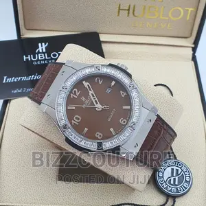 Original HUBLOT Rubber Strap Watch Available in Store