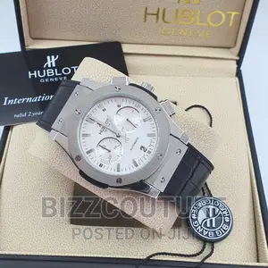 Original HUBLOT Rubber Strap Watch Available in Store