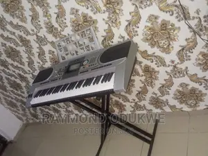 Yamaha Church Keyboard Piano With Stand and Adapter