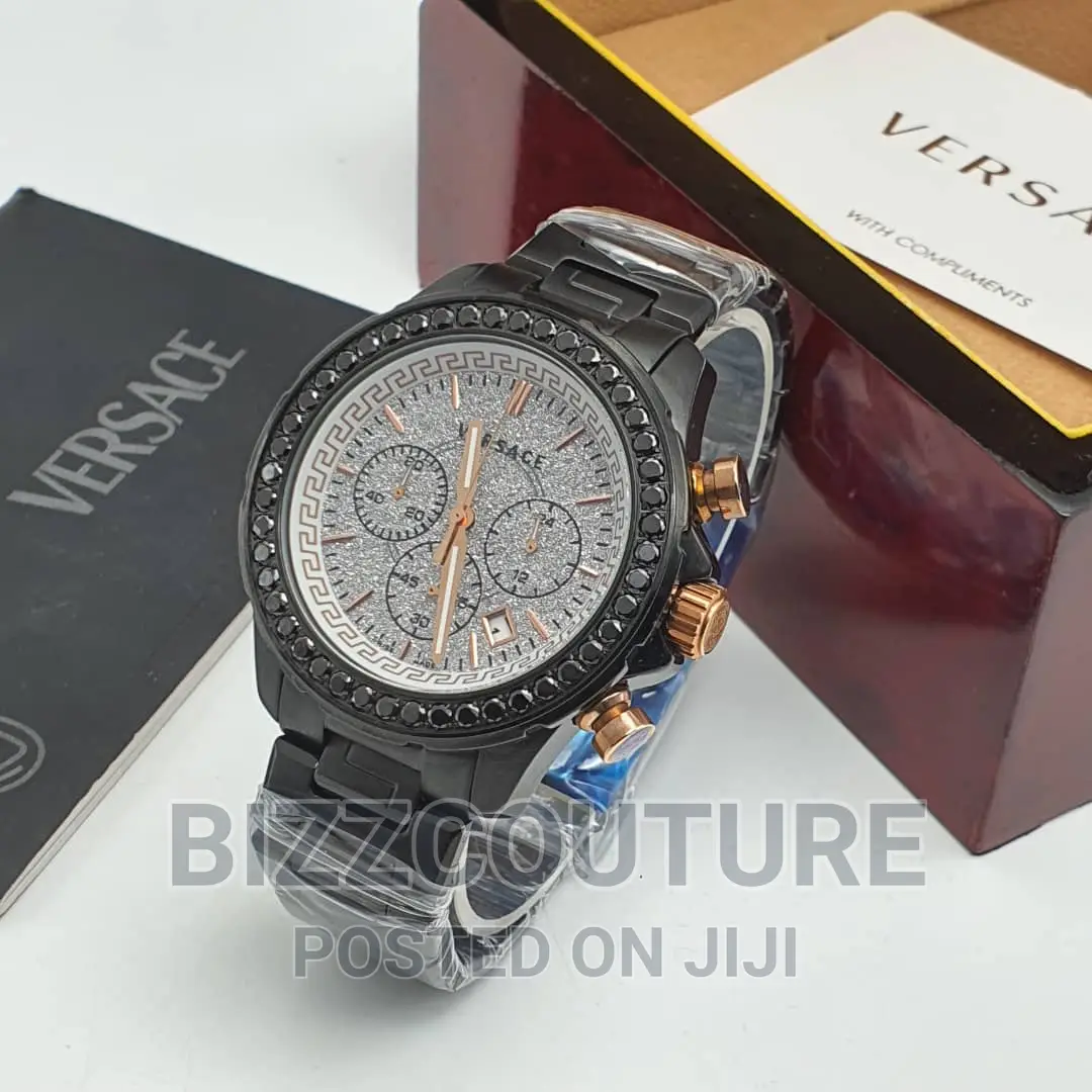 Original VERSACE Black Chain Available in Store