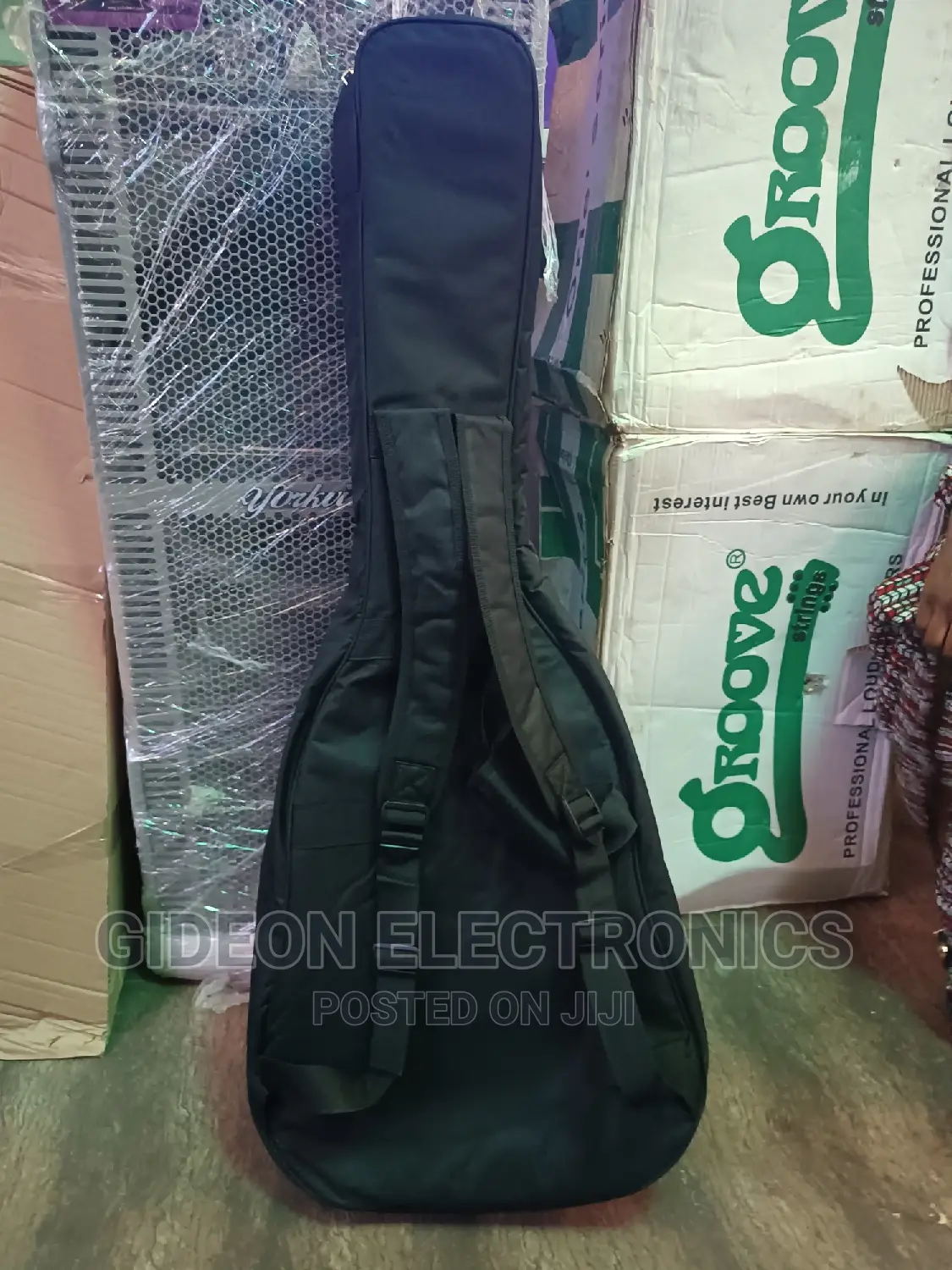 Paded Leather Guitar Bag