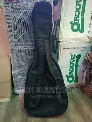 Paded Leather Guitar Bag