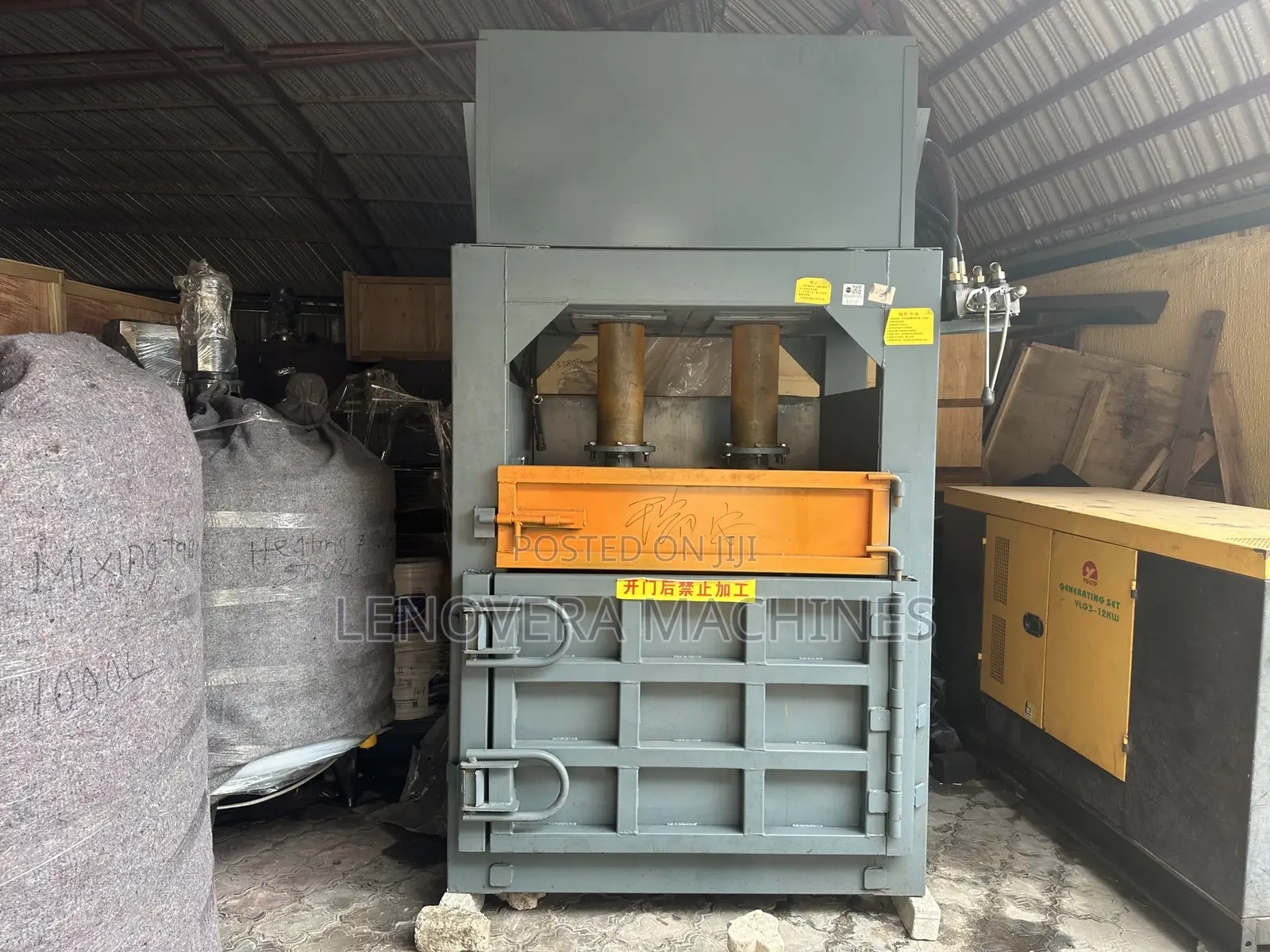 80 TON Hydraulic Bailing Machine
