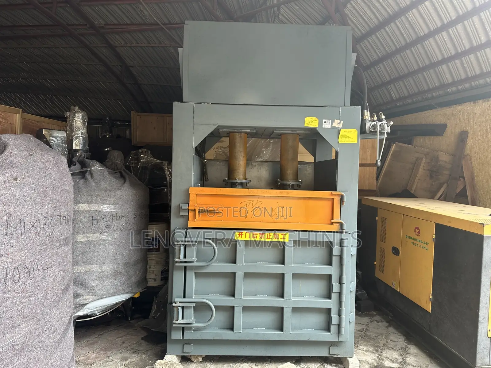 80 TON Hydraulic Bailing Machine