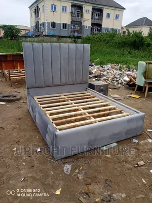 Royal Padded Bedframe With Side Drawer