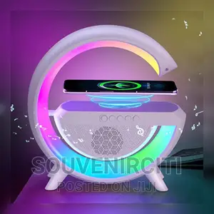 Bluetooth Speaker With Wireless Charger