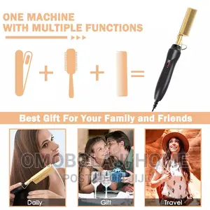 Hot Comb Heating Curling Comb