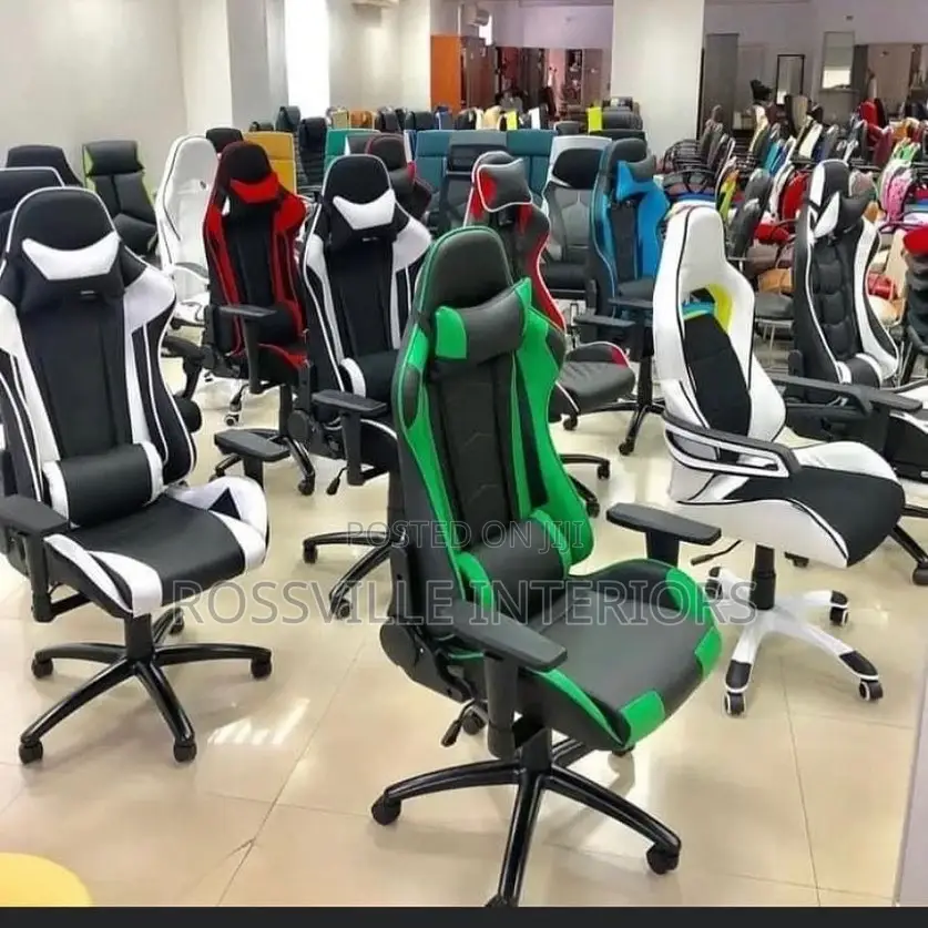 Adjustable High-Back Gaming Chair – Full Body Support