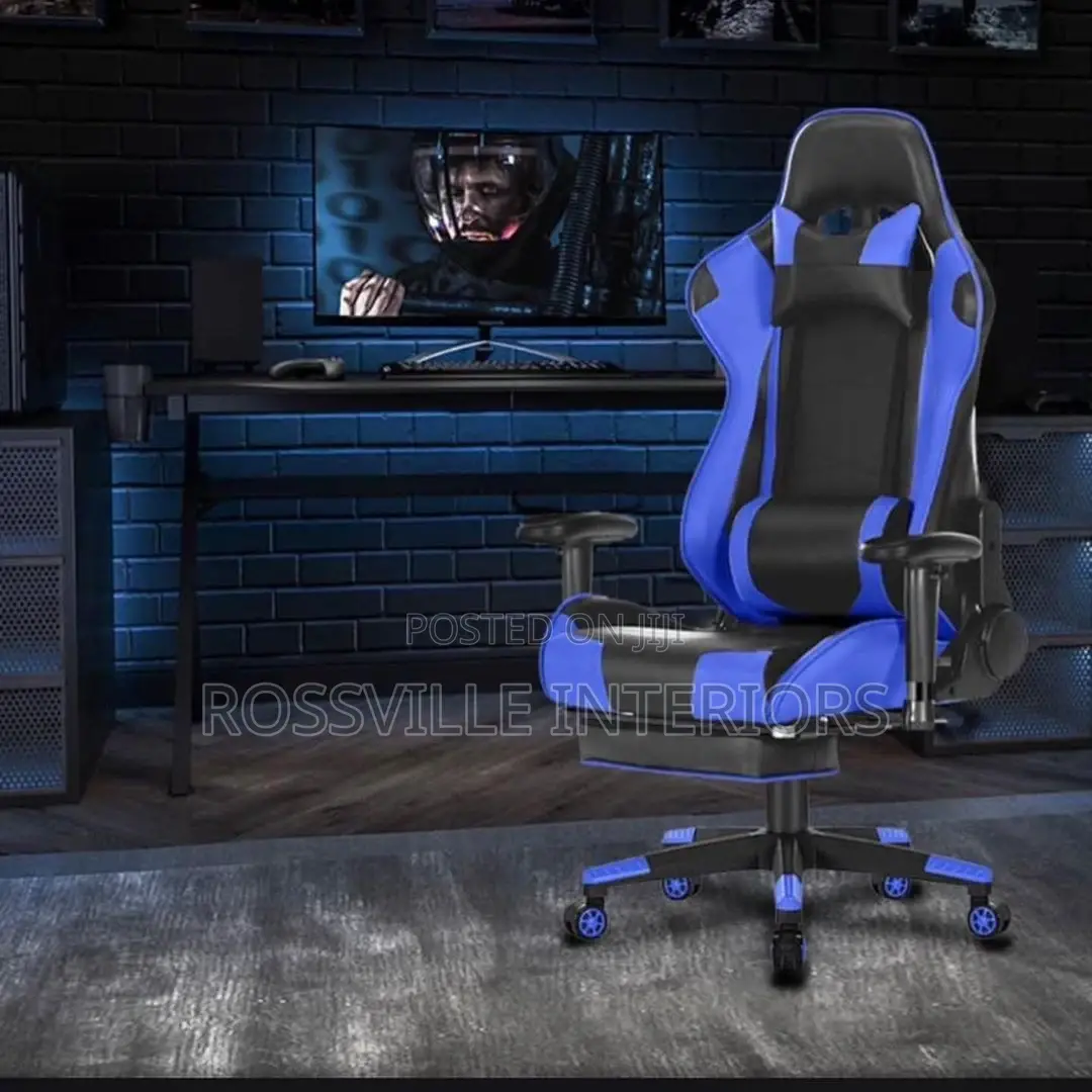 Adjustable High-Back Gaming Chair – Full Body Support