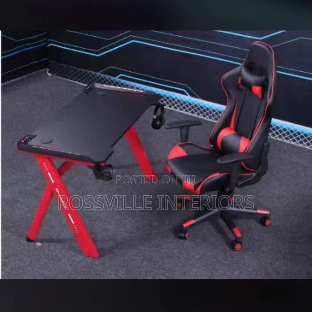 Adjustable High-Back Gaming Chair – Full Body Support