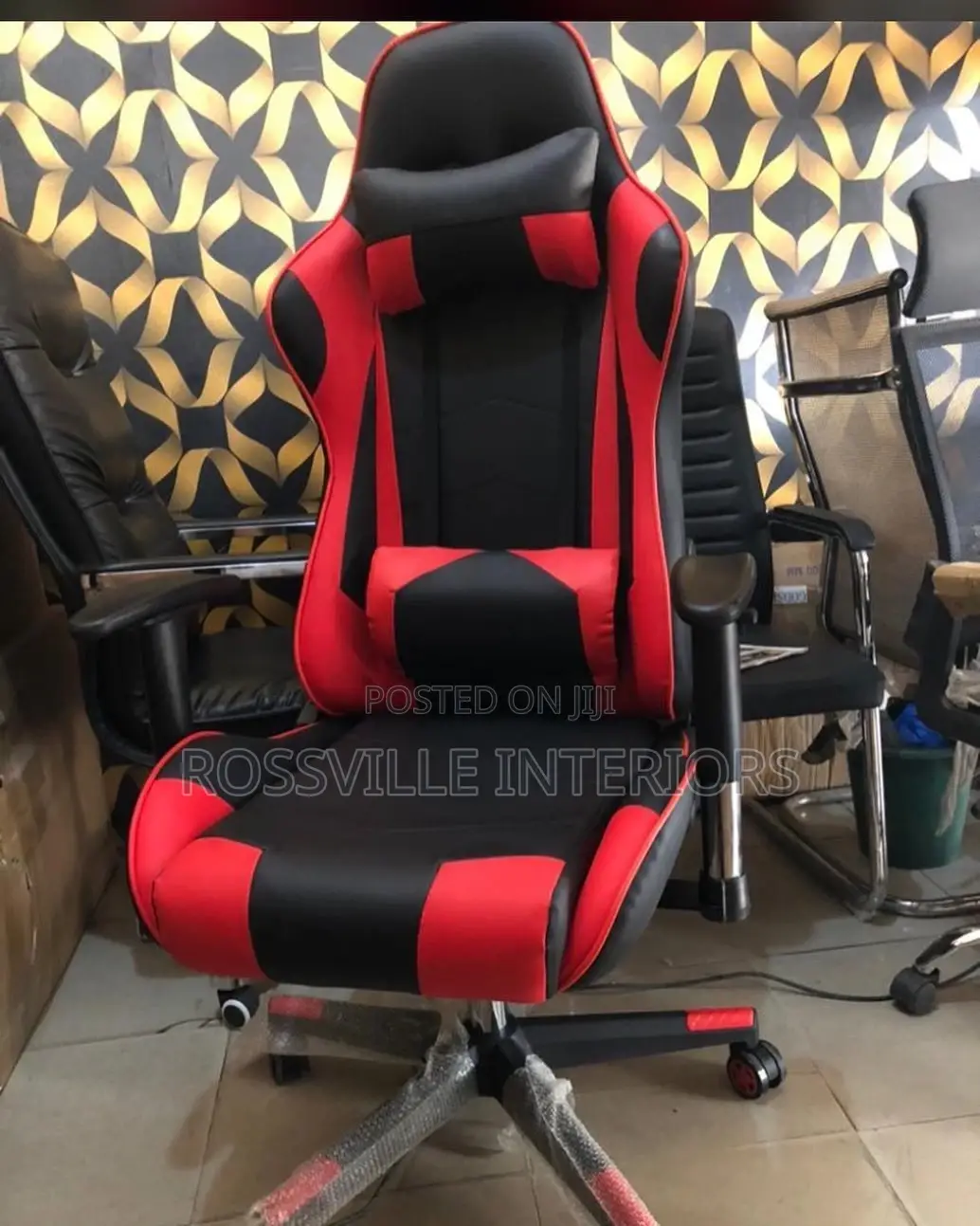 Adjustable High-Back Gaming Chair – Full Body Support