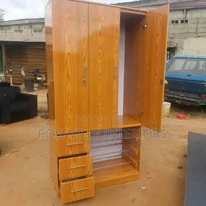 Elegant 3 Doors Wardrobe