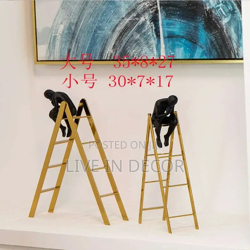 Gold Ladder Meditating