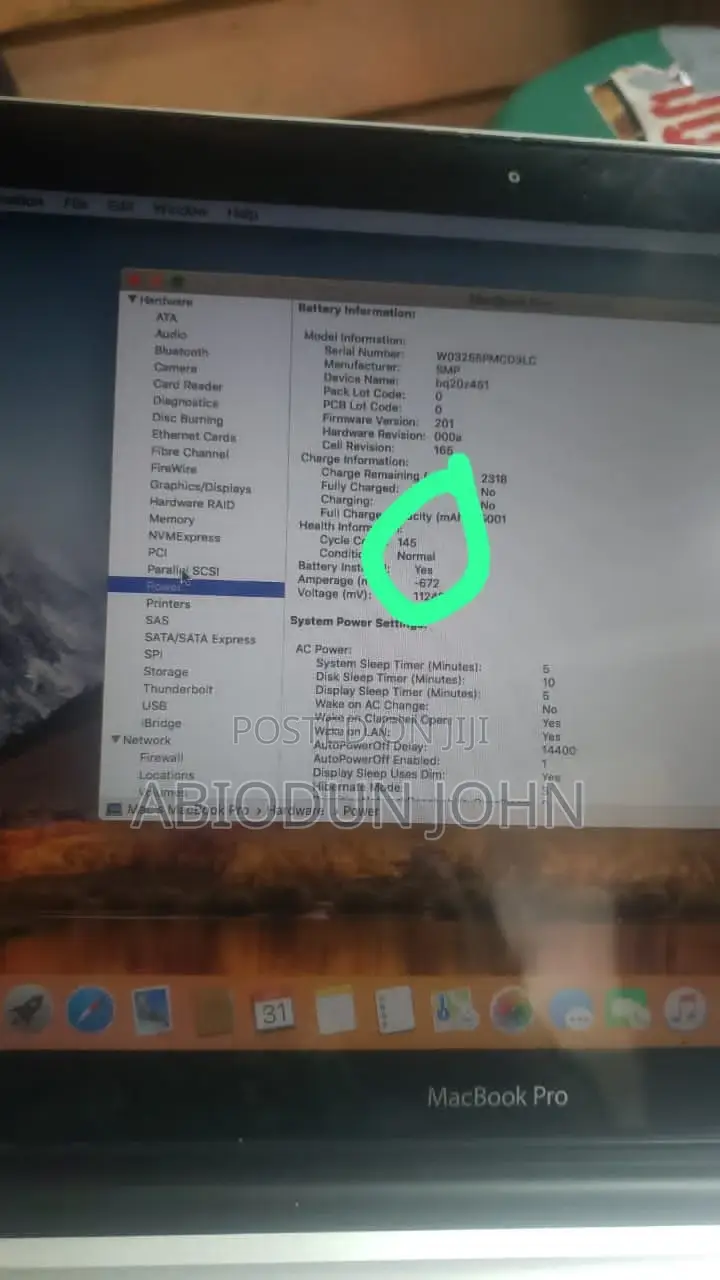 Laptop Apple MacBook 2012 8GB Intel Core I5 HDD 500GB