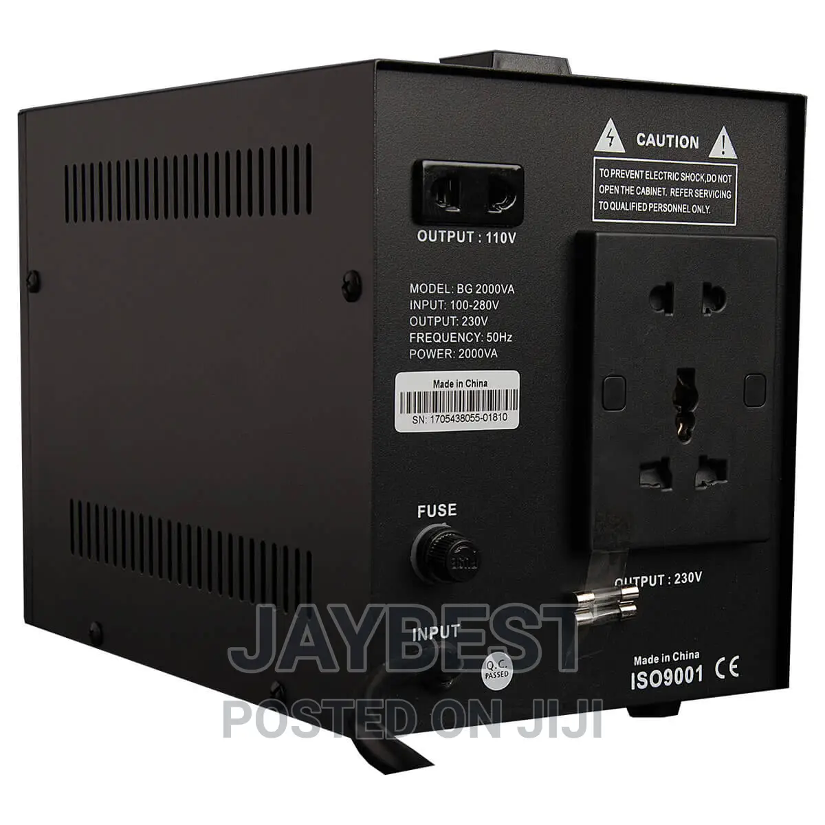 Bluegate Voltage Stabilizer Series – 2000va
